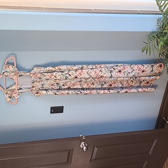 Girls Floral Jumpsuit Size 16 - Picture 4 of 7